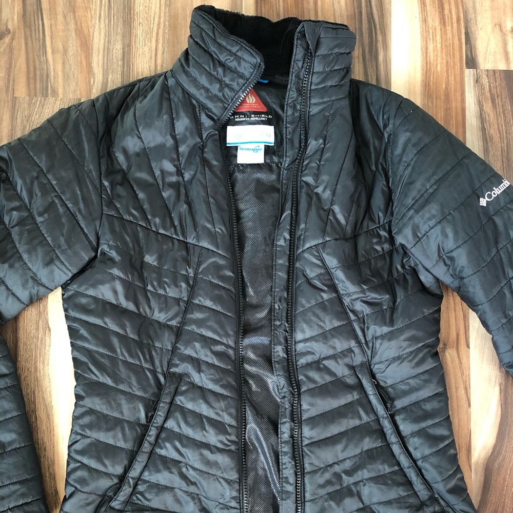 Columbia Omni-heat Jacket, small, black